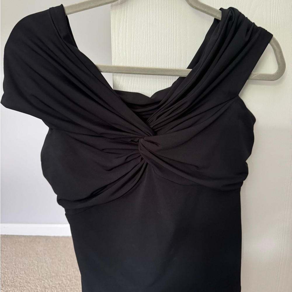 Abercrombie and Fitch off the shoulder Black top